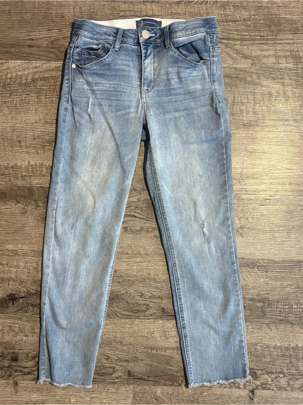 Democracy Jeans Women’s 4 Blue Stretch Waist Denim